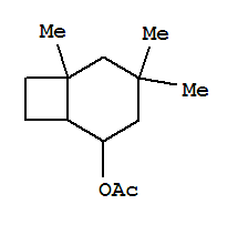 4,4,6-trimethylbicyclo[4.2.0]oct-2-yl acetate