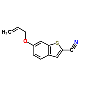 6-(Allyloxy)-1-benzothiophene-2-carbonitrile