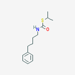 S-propan-2-yl N-(4-phenylbutyl)carbamothioate