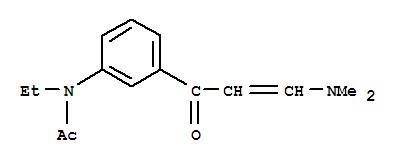 N-[3-(3-Dimethylamino-1-oxo-2-propenyl)phenyl]-N-ethylacetamide