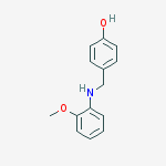 Phenol, 4-[[(2-methoxyphenyl)amino]methyl]-